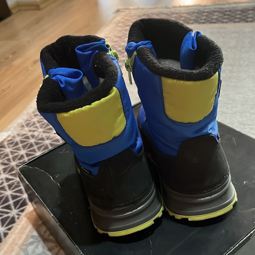 Mavi Fermuarlı Erkek Çocuk Botu - Görsel 4