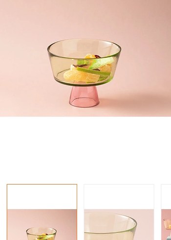 English Home Cam Ayaklı Sunum Kasesi 16 cm - Görsel 3