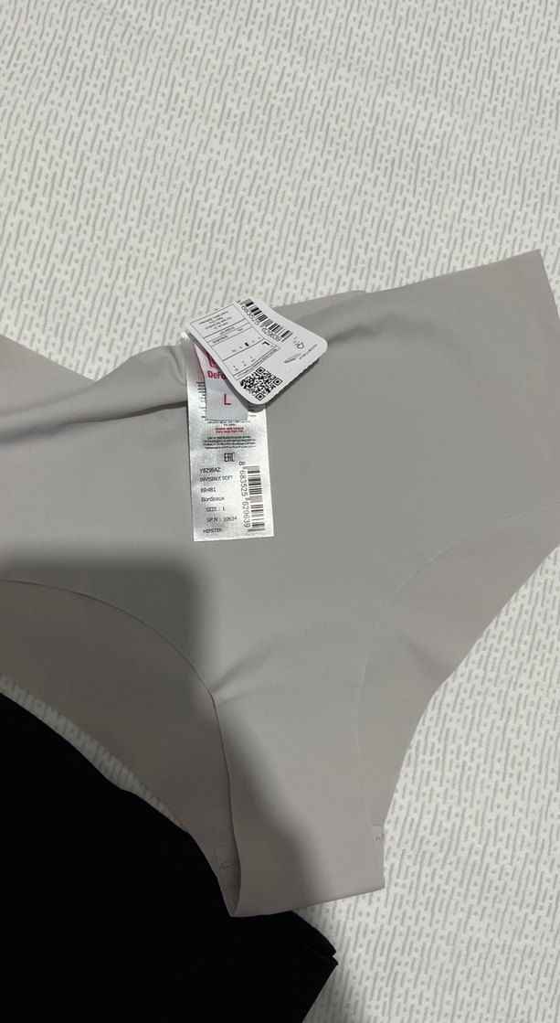 Kadın Gri ve Siyah Midi Külot Seti - Görsel 2