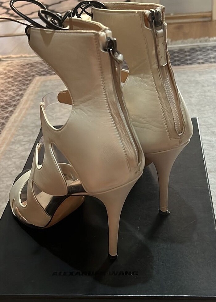 Orjinal ithal şık topuklu - Görsel 4