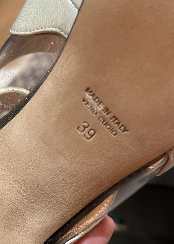 Orjinal ithal şık topuklu - Görsel 5