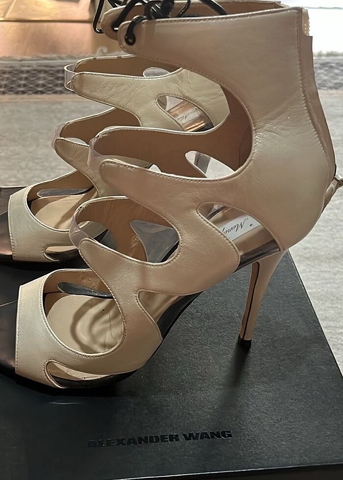 Orjinal ithal şık topuklu - Görsel 3