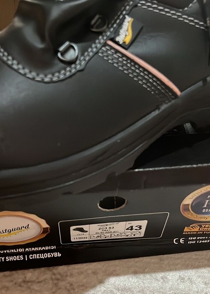 Şantiye botu sıfır ürün - Görsel 2