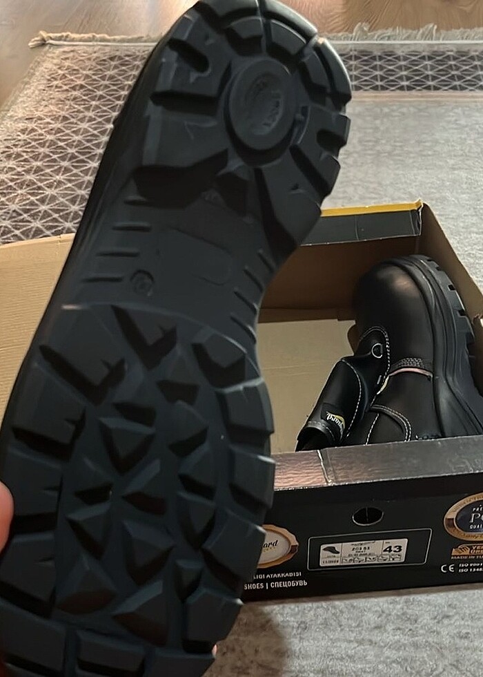 Şantiye botu sıfır ürün - Görsel 4