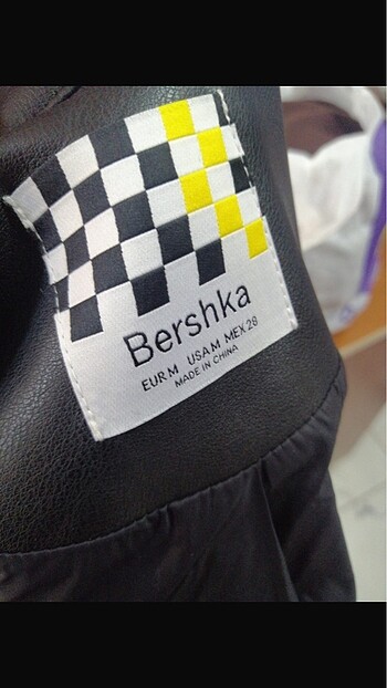 Bershka bershka deri ceket