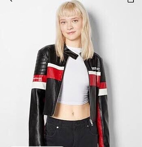 bershka deri ceket