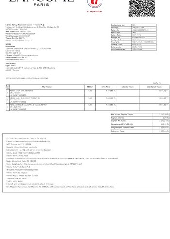 lancome kıvrık ve yogun Maskara siyah - Görsel 5