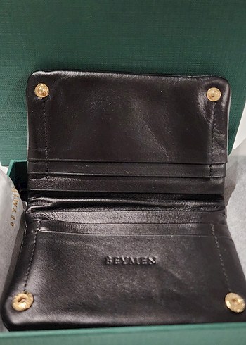 Beymen Siyah Fermuarlı cüzdan - Görsel 5