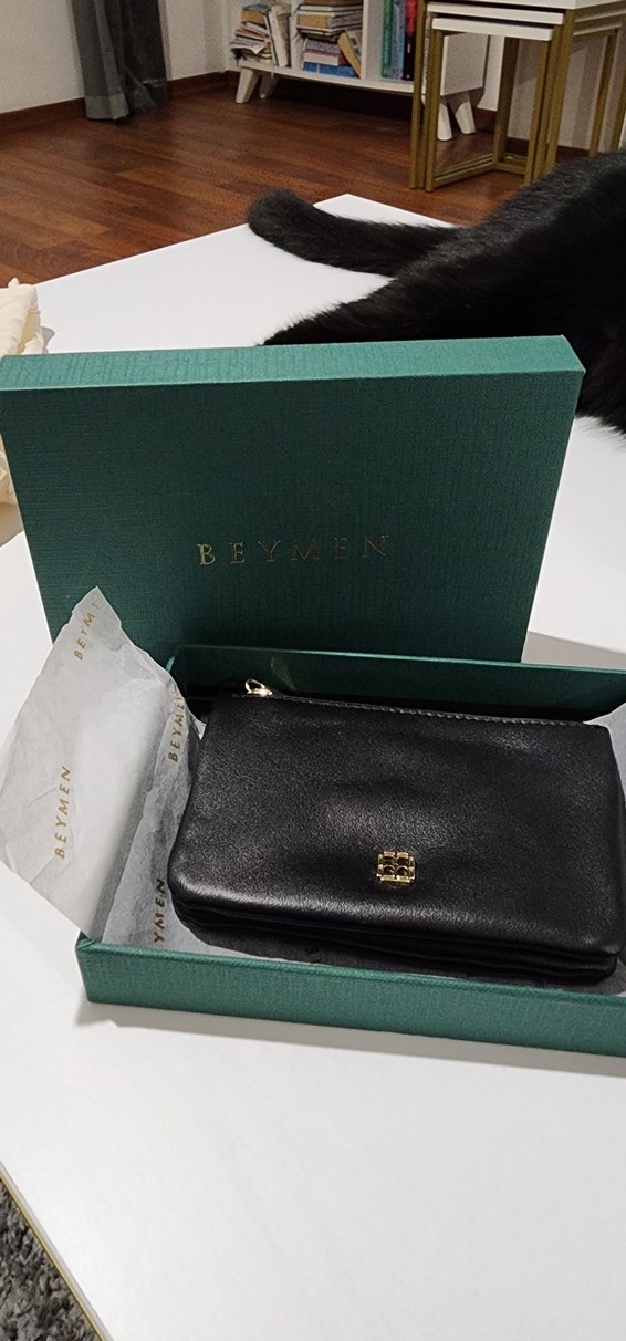 Beymen Siyah Fermuarlı cüzdan - Görsel 2