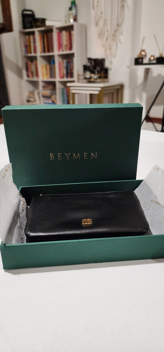 Beymen Siyah Fermuarlı cüzdan - Görsel 3
