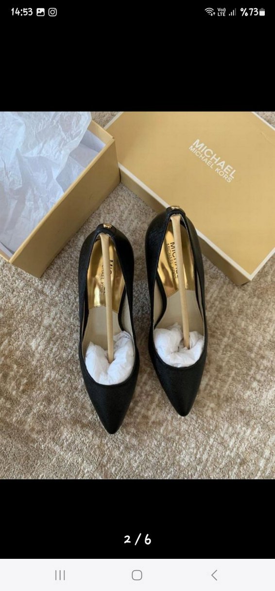 Michael Kors Siyah Stiletto - Görsel 2