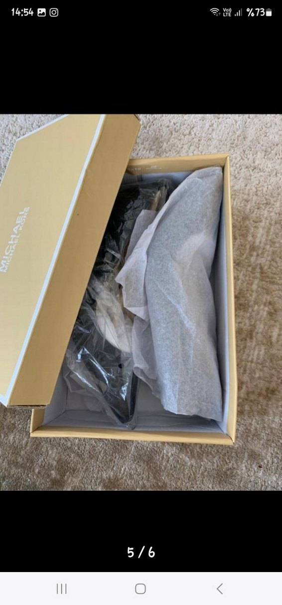 Michael Kors Siyah Stiletto - Görsel 5