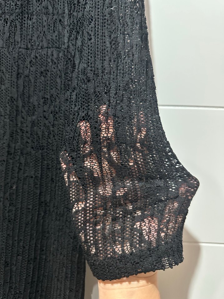 Dantelli elbise - Görsel 2