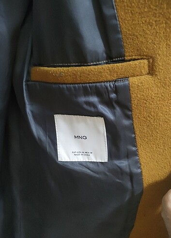 Mango man yünlü kalın kaban - Görsel 4