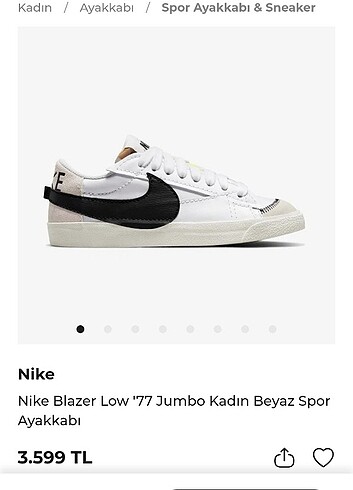 Nike blazer low 77 jumbo - Görsel 5