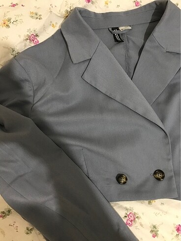 H&M kısa blazer ceket