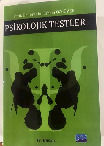 Psikolojik Testler - Prof. Dr. İbrahim Ethem Özgüven