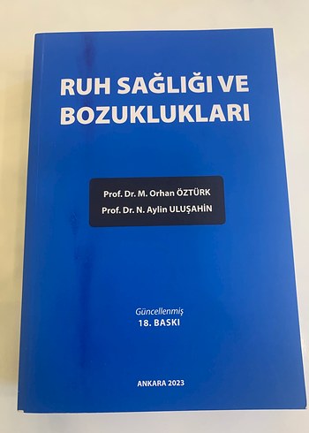 Ruh Sağlığı ve Bozuklukları - Güncellenmiş 18. Baskı
