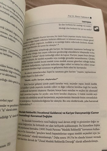 Beden Renk Mesleki Rehberlik ve Kariyer Danışmanlığı Kitabı