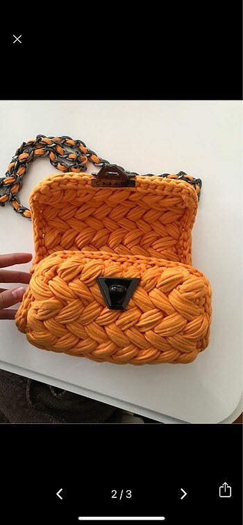 Mango Hasır örme çanta