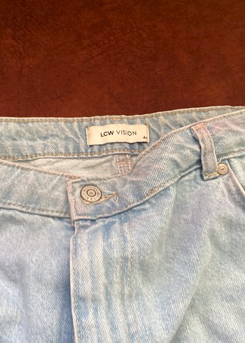 Kot etek Midi Denim Etek bayan - Görsel 3