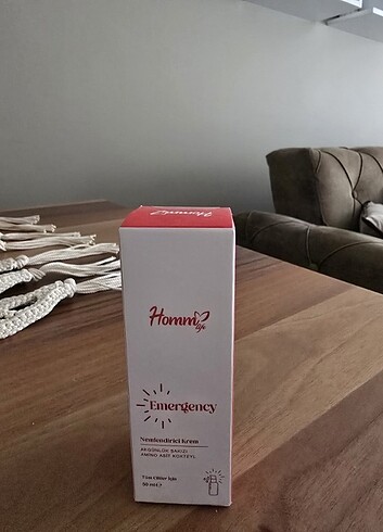 Beden Homm bitkisel acil durum kremi