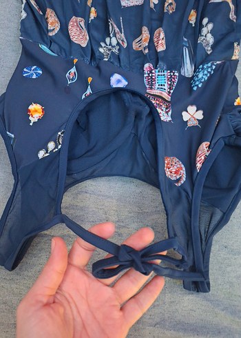 Kadın mayo şortlu - Görsel 6