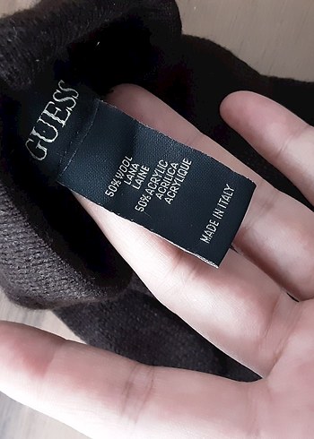 Guess yün eldiven - Görsel 6
