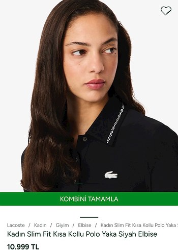 Lacoste Polo yaka elbise - Görsel 6