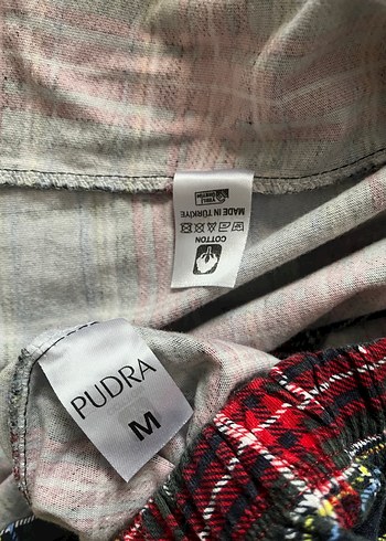 Kırmızı Ekoseli Uzun Kollu Kadın Pijama Takımı - Görsel 7