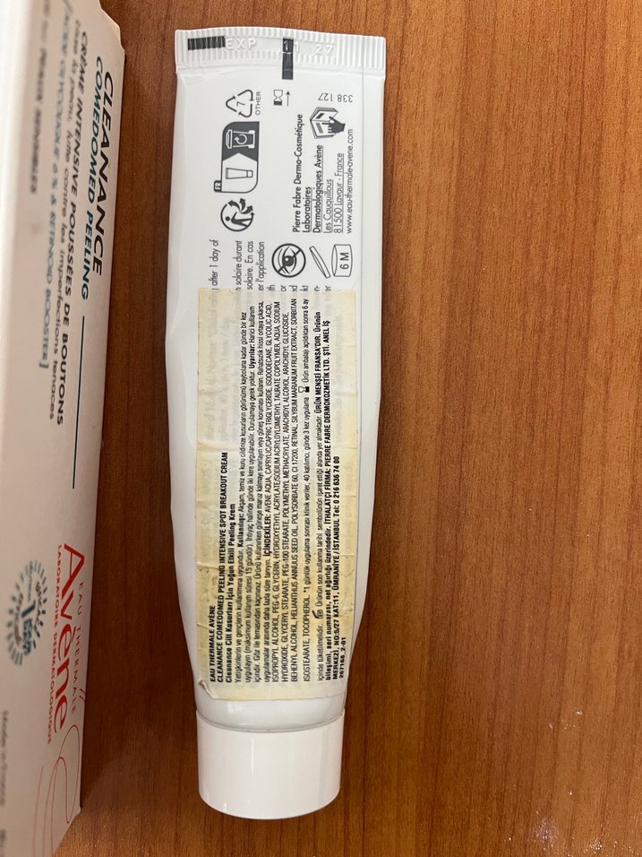 Avene Cleanance Comedomed Peeling Krem - Görsel 2