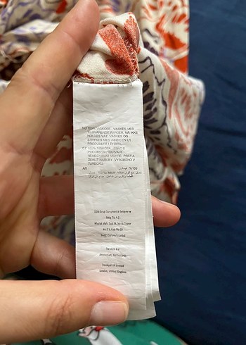 Çok Renkli Uzun Askılı Elbise - Görsel 6