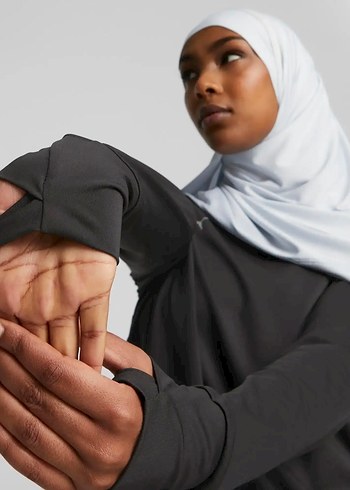 Puma Modest Activewear Kadın Sweatshirt Siyah - Görsel 5