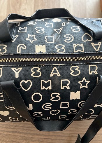 Marc Jacobs Siyah Baskılı Deri Kadın Çanta - Görsel 3