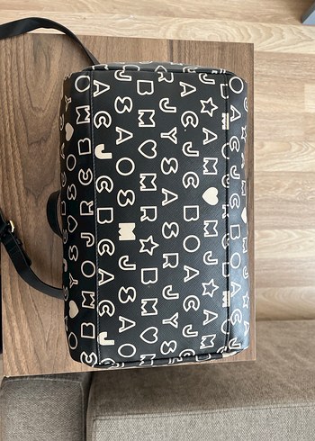 Marc Jacobs Siyah Baskılı Deri Kadın Çanta - Görsel 5