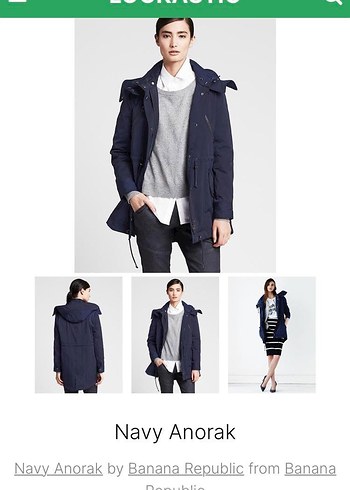 Banana Republic Kadın Parka - Görsel 3