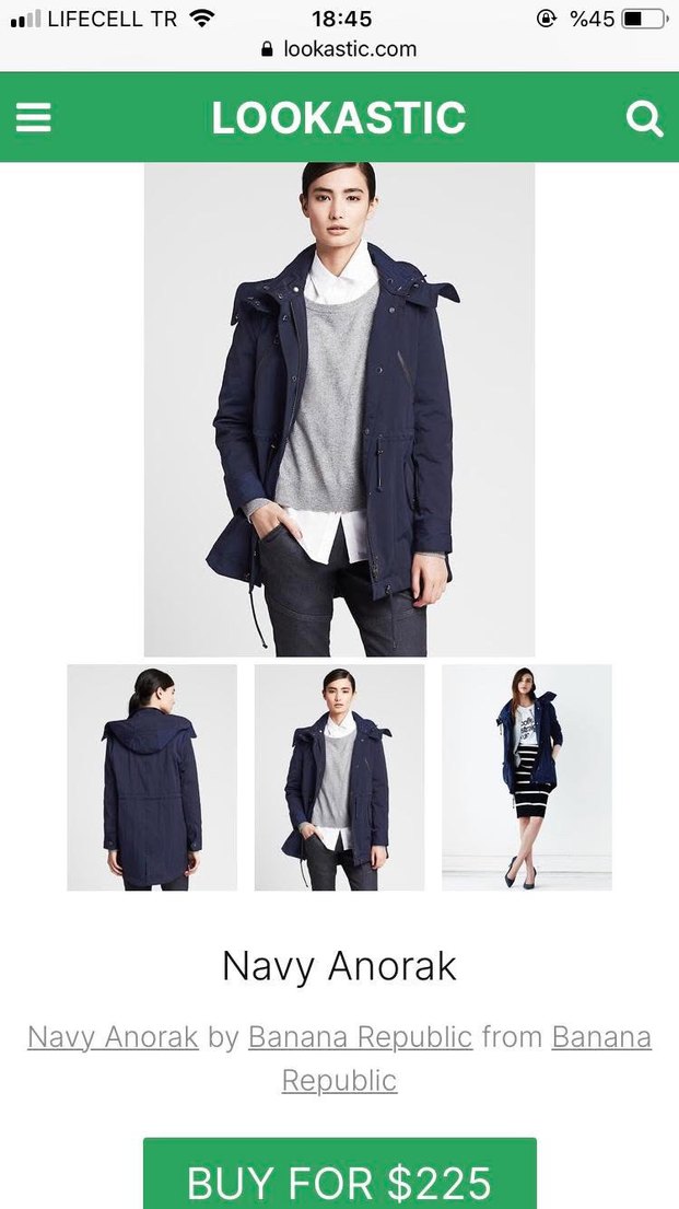 Banana Republic Kadın Parka - Görsel 3