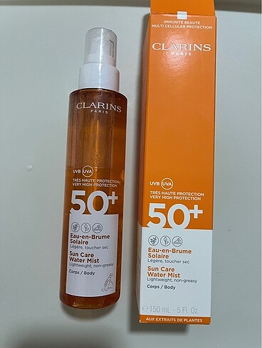 Clarins sprey güneş koruyucu