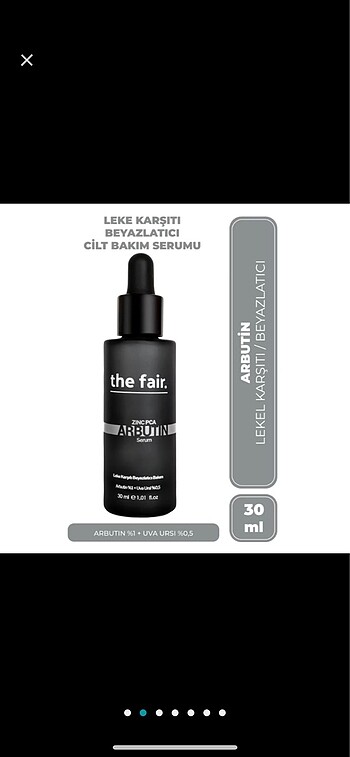 The fair arbutin