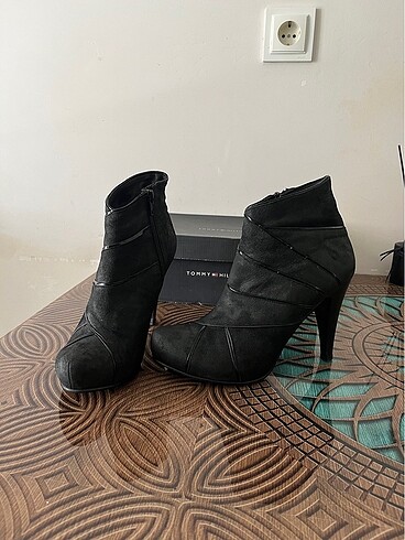 Gerçek deri bootie