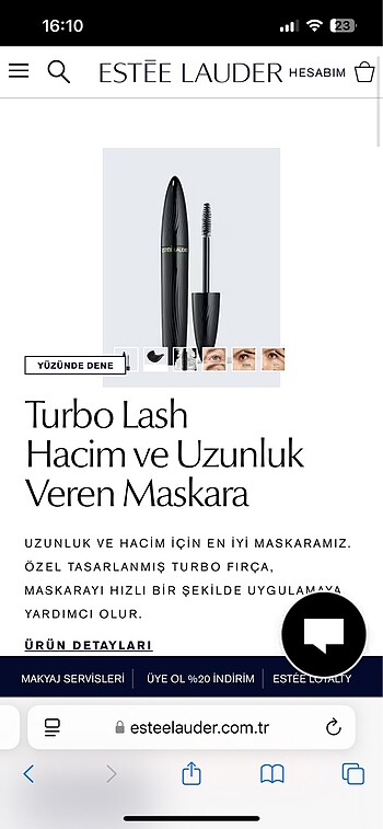 Estee lauder maskara