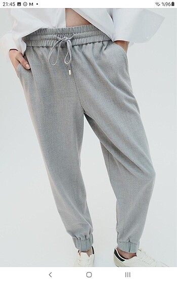 m Beden Zara jogger pantolon