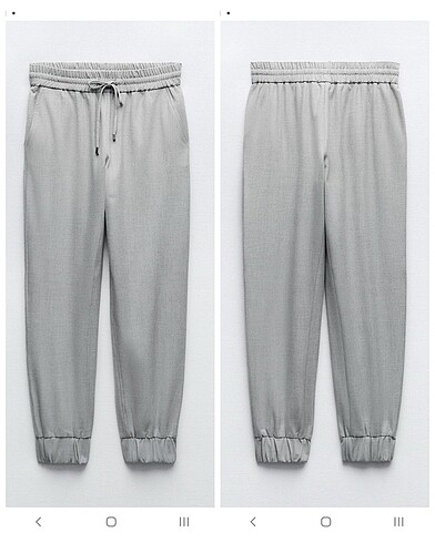 m Beden gri Renk Zara jogger pantolon