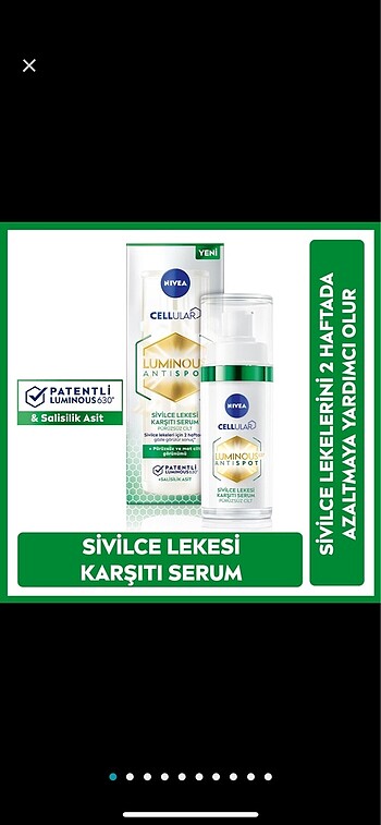 Nivea sivilce lekesi serumu - Görsel 8