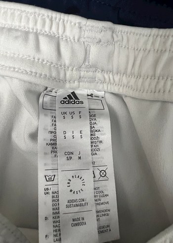 Orjinal Adidas Beyaz Erkek Spor Şortu - Görsel 7