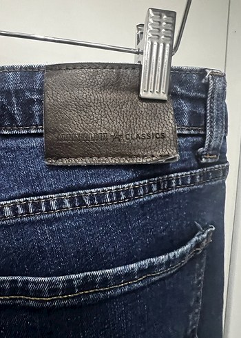 Erkek Lacivert Denim Regular Fit Jean - Görsel 5