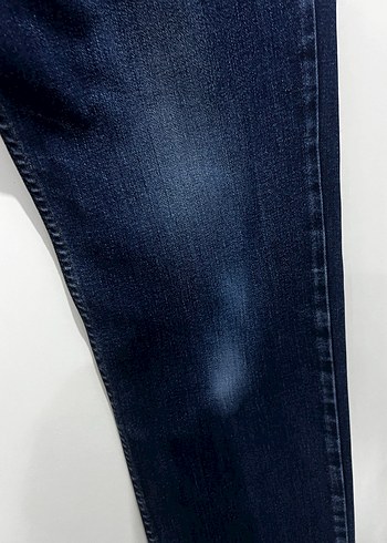 Erkek Lacivert Denim Regular Fit Jean - Görsel 3