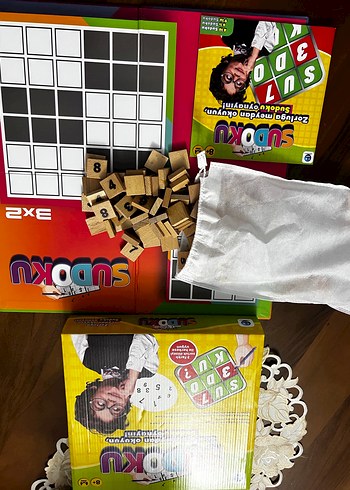 Diğer Ahşap Sudoku Eğitici Oyunu