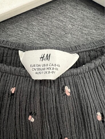 9 Yaş Beden H&m müslin elbise 8-9 yaş