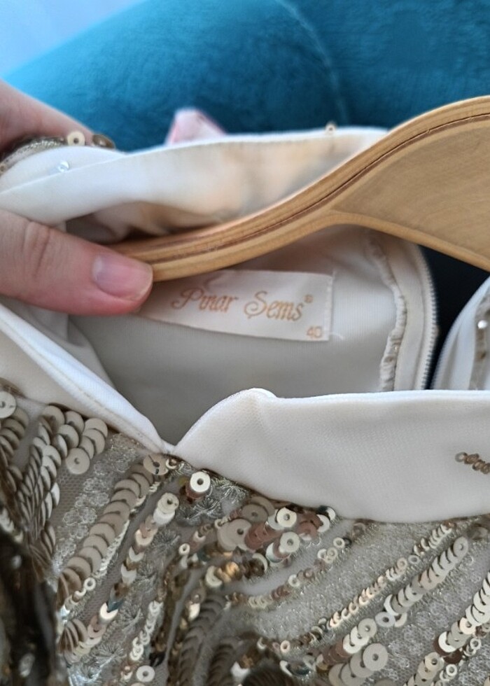 Pınar Şems abiye - Görsel 4